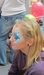 facepainting - zimní královna