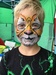 malování na obličej - tygřík